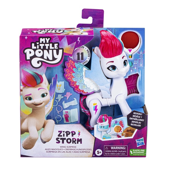 My Little Pony🎠Zipp Storm Wing🪽Surprise Fashion Doll w Wings🪽& Accessories - Picture 2 of 8